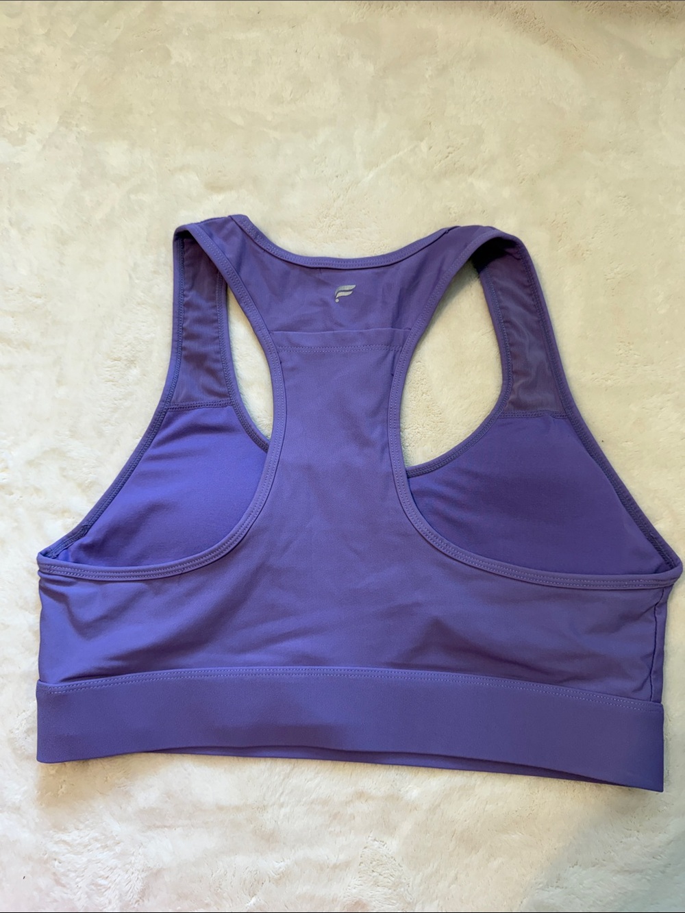 Fabletics Purple Racerback Sports Bra - Picture 2 of 4